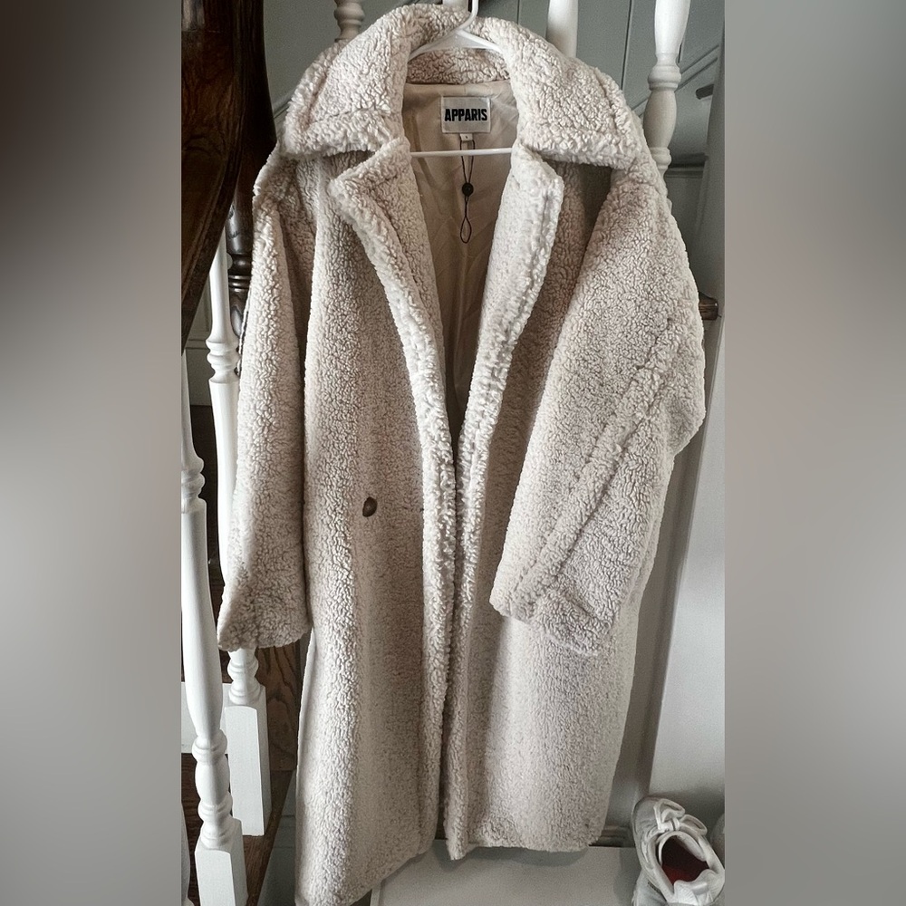 Apparis Jackets & Coats Apparis Daryna Coat In Camel
